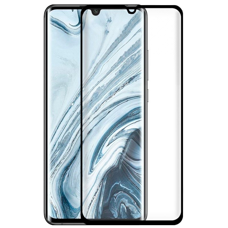 Protetor de ecrã de vidro temperado COOL para Xiaomi Mi Note 10 / Mi Note 10 Pro / Mi Note 10 Lite (Curvo)
