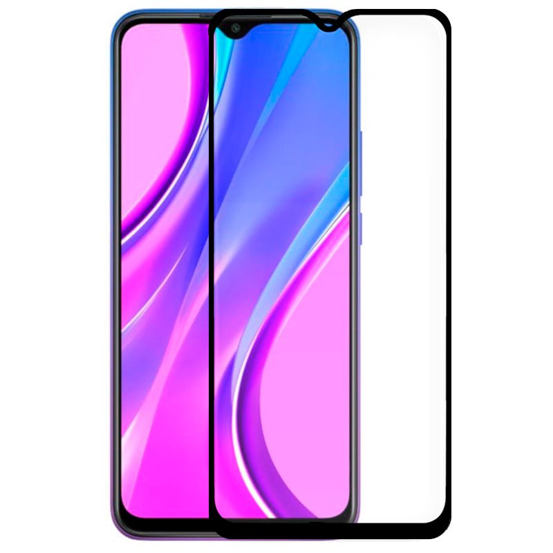 Protetor de ecrã de vidro temperado COOL para Xiaomi Redmi 9 (FULL 3D)