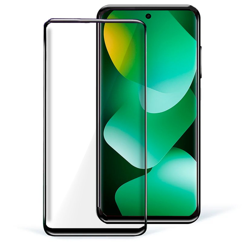 Protetor de ecrã de vidro temperado COOL para Xiaomi Redmi Note 15 / Note 15 5G / Poco M8 (Curvo)