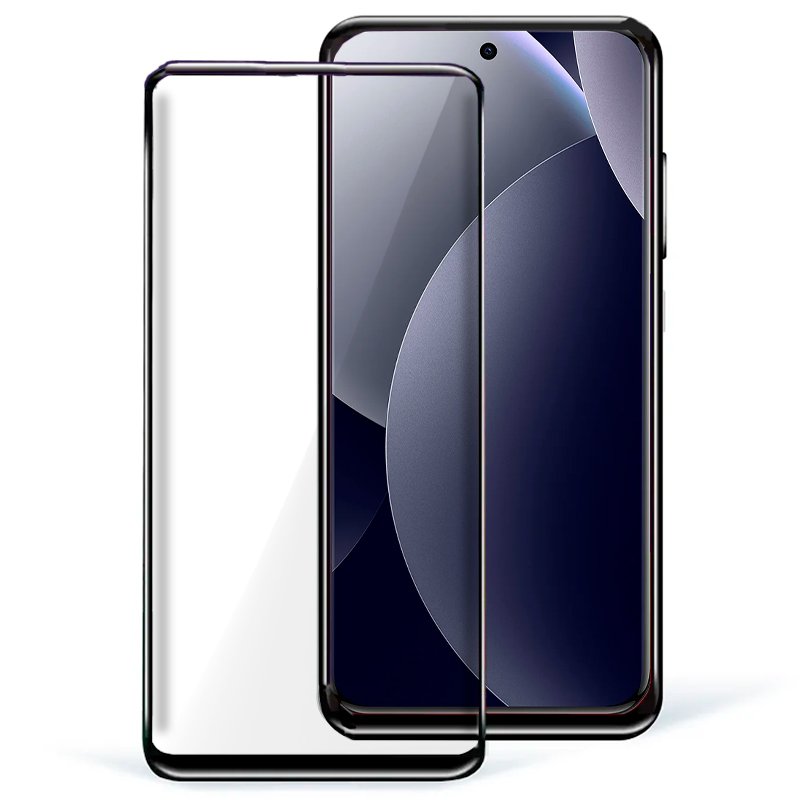 Protetor de ecrã de vidro temperado COOL para Xiaomi Redmi Note 15 Pro Plus 5G / Poco M8 Pro (Curvo)
