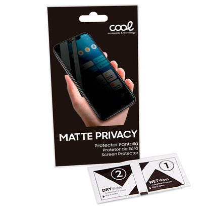Protetor de Ecrã Matte Privacy COOL para iPhone 16 Pro / 17