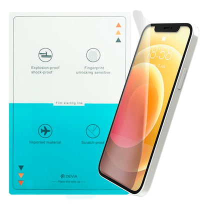 Protetor de Hidrogel anti-impressão digital Devia (Pack de 50 unidades)