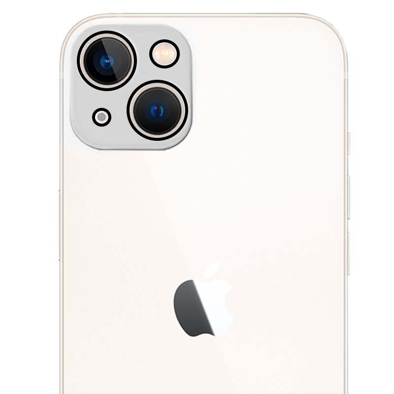 Protetor de vidro temperado COOL para Câmara iPhone 13 / 13 mini