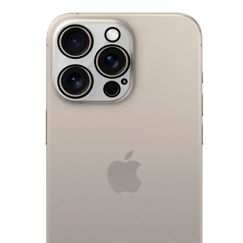Protetor de vidro temperado COOL para Câmara iPhone 15 Pro / 15 Pro Max