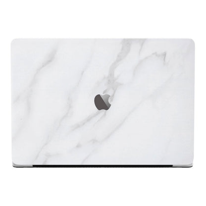 Protetor de vinil traseiro colorido para laptop Devia 15 '' mármore branco