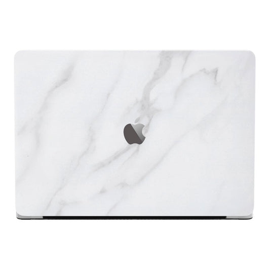 Protetor de vinil traseiro colorido para laptop Devia 15 '' mármore branco