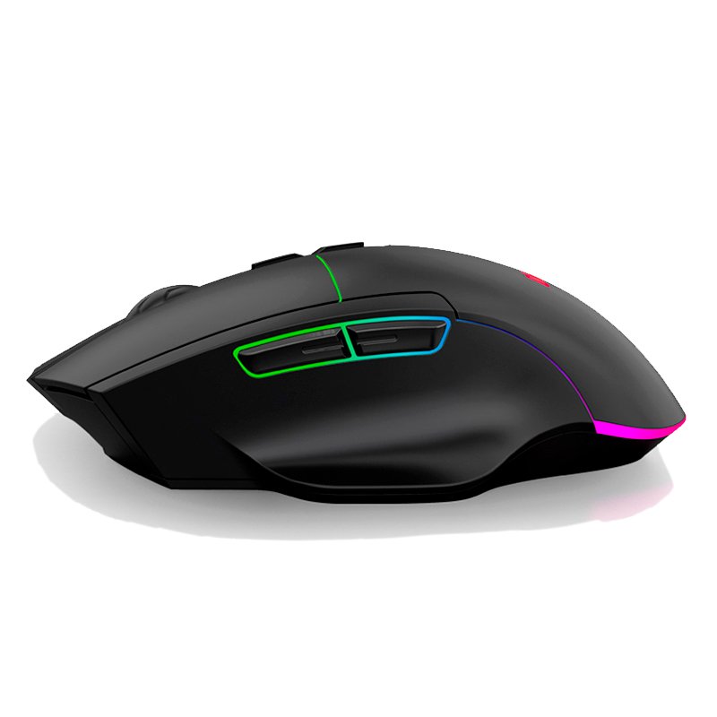 Rato sem fio + Bluetooth 2 em 1 (recarregável) Gaming Led RGB COOL Lagoon