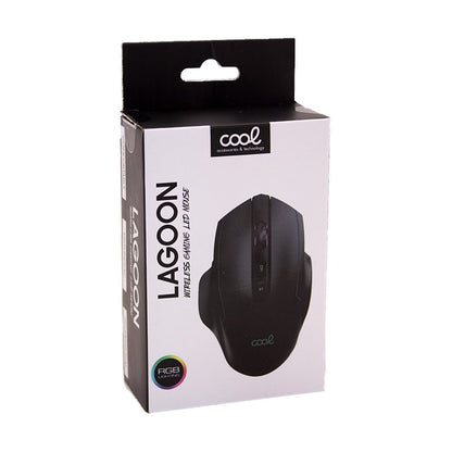 Rato sem fio + Bluetooth 2 em 1 (recarregável) Gaming Led RGB COOL Lagoon