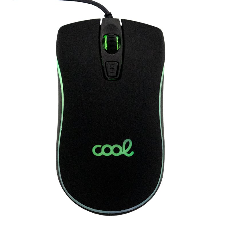 Rato USB gaming (iluminação) COOL Kansas Preto