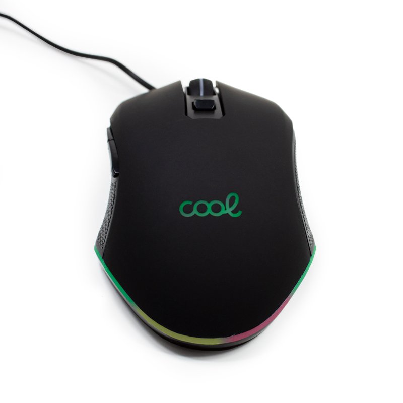 Rato USB gaming RGB (iluminação) COOL Austin Preto