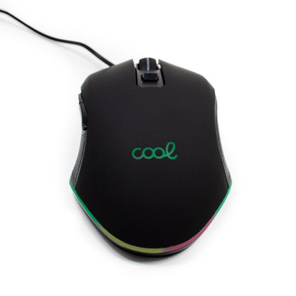 Rato USB gaming RGB (iluminação) COOL Austin Preto