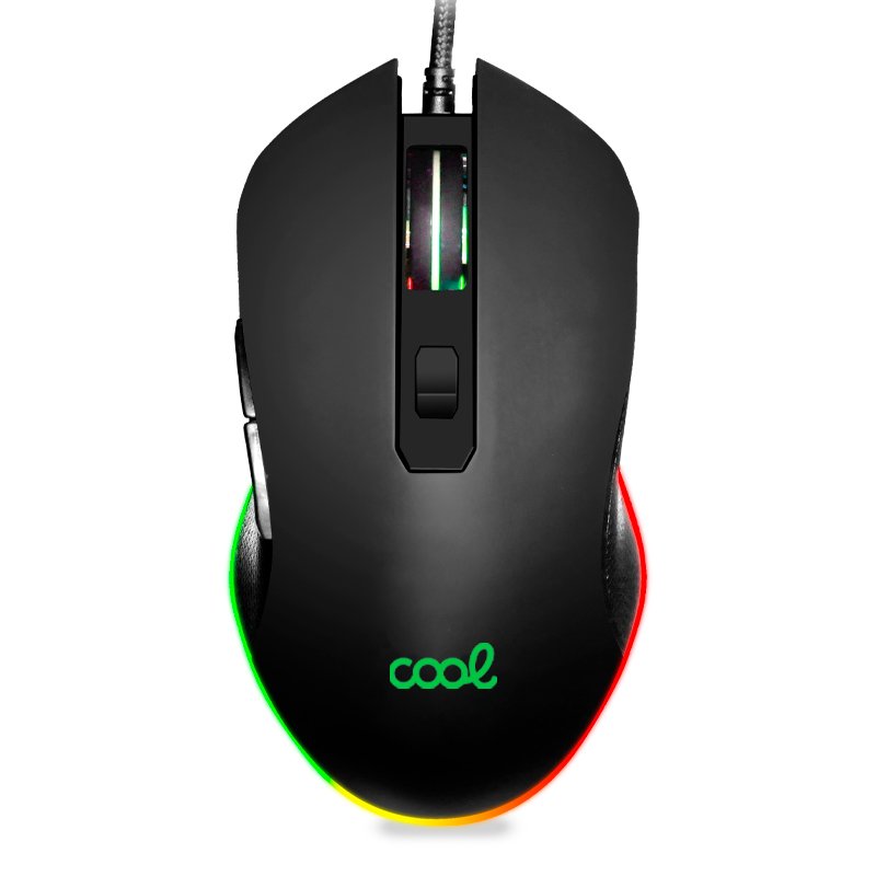 Rato USB gaming RGB (iluminação) COOL Austin Preto