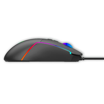 Rato USB gaming RGB (iluminação) COOL Strip Preto