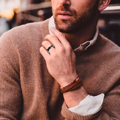Smart Ring COOL Health + Base Powerbank (saúde, esportes, sono) tamanho 19 mm