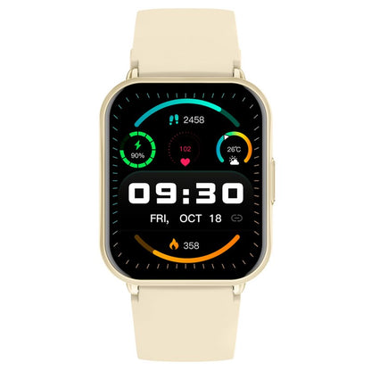 Smartwatch COOL Cascais Silicone Champanhe (Amoled, Chamadas, Esporte, Saúde)