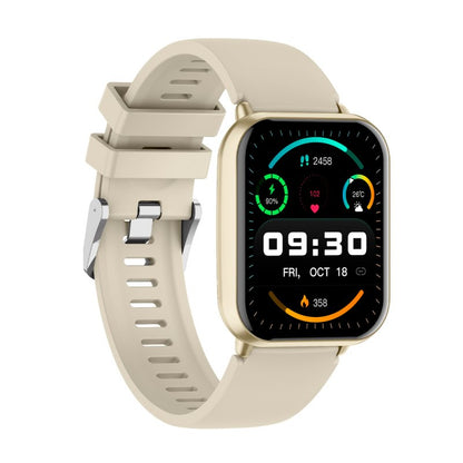 Smartwatch COOL Cascais Silicone Champanhe (Amoled, Chamadas, Esporte, Saúde)