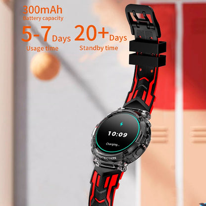 Smartwatch COOL Clever Silicone Azul (Chamadas, Esporte, Saúde)