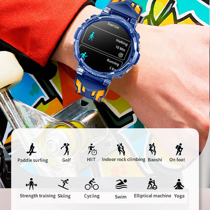 Smartwatch COOL Clever Silicone Rosa (Chamadas, Esporte, Saúde)