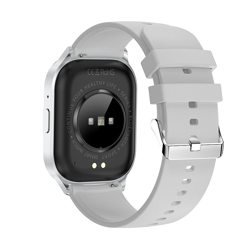 Smartwatch COOL Delta Silicone Cinza (Amoled, Chamadas, Esporte, Saúde)