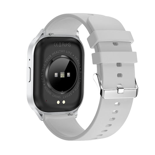 Smartwatch COOL Delta Silicone Cinza (Amoled, Chamadas, Esporte, Saúde)