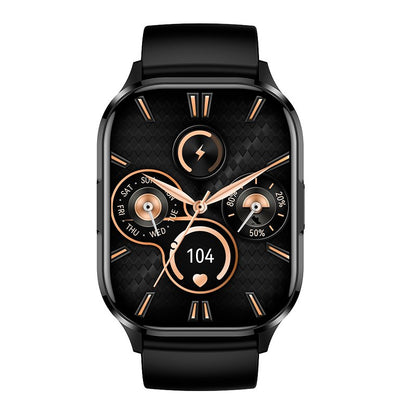 Smartwatch COOL Delta Silicone Preto (Amoled, Chamadas, Esporte, Saúde)