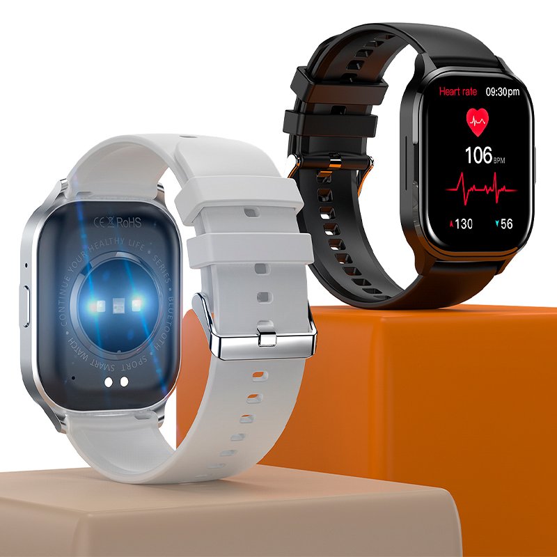 Smartwatch COOL Delta Silicone Preto (Amoled, Chamadas, Esporte, Saúde)