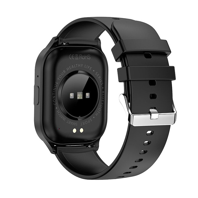 Smartwatch COOL Delta Silicone Preto (Amoled, Chamadas, Esporte, Saúde)