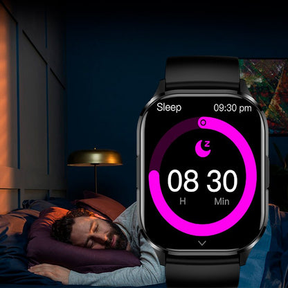 Smartwatch COOL Delta Silicone Preto (Amoled, Chamadas, Esporte, Saúde)