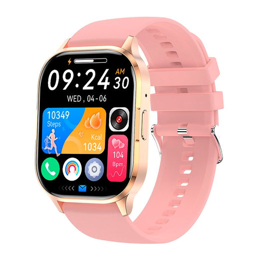 Smartwatch COOL Delta Silicone Rosa (Amoled, Chamadas, Esporte, Saúde)
