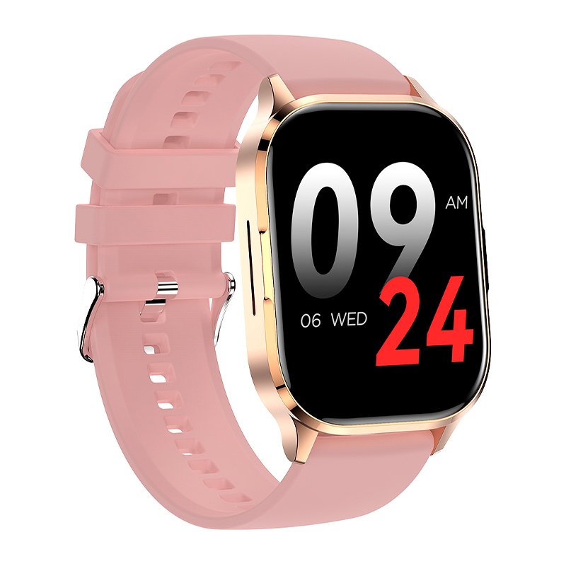 Smartwatch COOL Delta Silicone Rosa (Amoled, Chamadas, Esporte, Saúde)