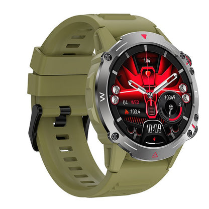 Smartwatch COOL Ecrã AMOLED Adventure Verde (Chamadas, Esporte, Saúde)