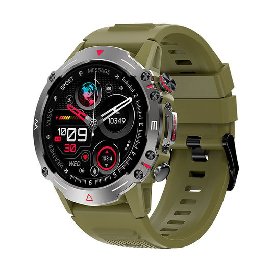Smartwatch COOL Ecrã AMOLED Adventure Verde (Chamadas, Esporte, Saúde)