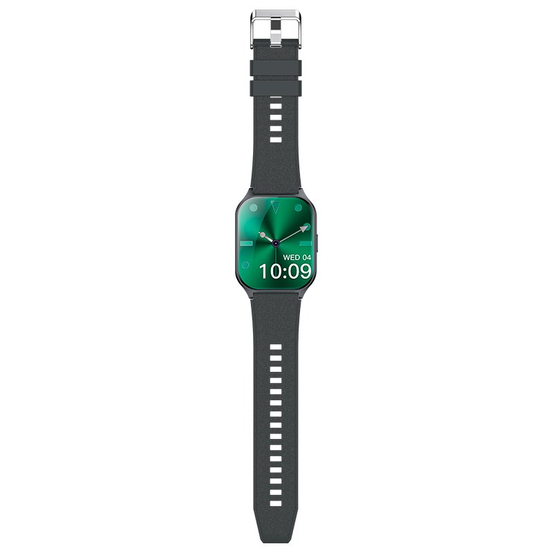 Smartwatch COOL Ecrã Amoled Curved Cinza Escuro (Chamadas, Esporte, Saúde)