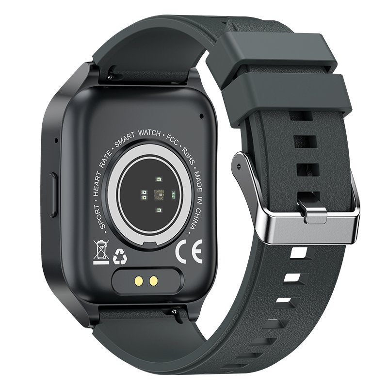 Smartwatch COOL Ecrã Amoled Curved Cinza Escuro (Chamadas, Esporte, Saúde)