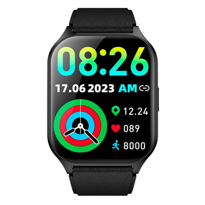 Smartwatch COOL Ecrã Amoled Curved Preto (Chamadas, Esporte, Saúde)