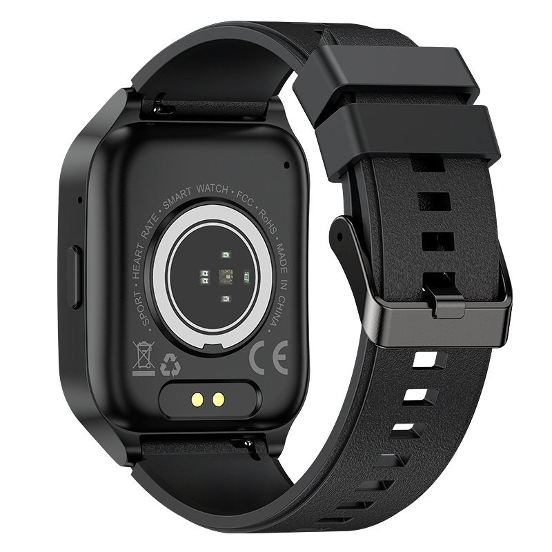 Smartwatch COOL Ecrã Amoled Curved Preto (Chamadas, Esporte, Saúde)