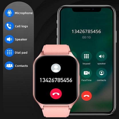 Smartwatch COOL Ecrã Amoled Curved Preto (Chamadas, Esporte, Saúde)