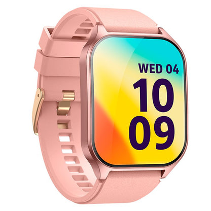 Smartwatch COOL Ecrã Amoled Curved Rosa (Chamadas, Esporte, Saúde)