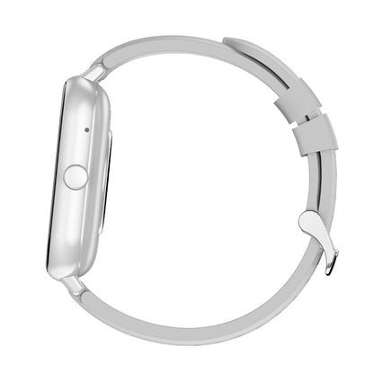Smartwatch COOL Forest Silicone Prata (Chamadas, Esporte, Sono, Câmera)