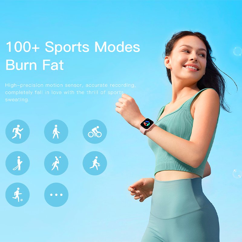 Smartwatch COOL Forest Silicone Prata (Chamadas, Esporte, Sono, Câmera)