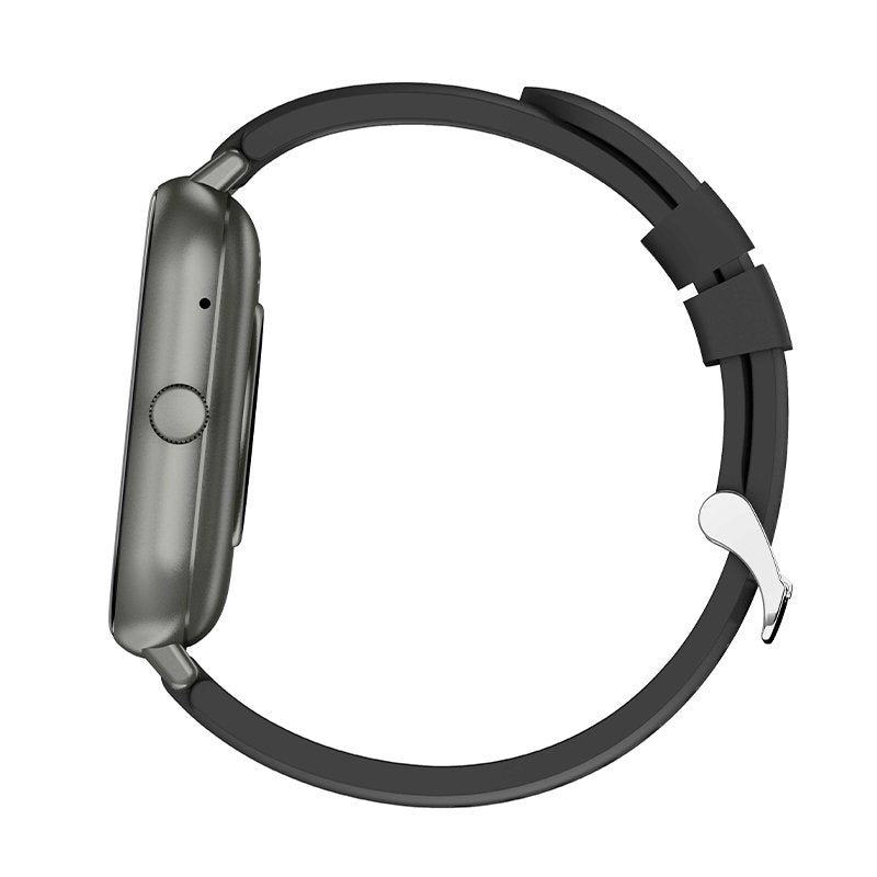 Smartwatch COOL Forest Silicone Preto (Chamadas, Esporte, Sono, Câmera)