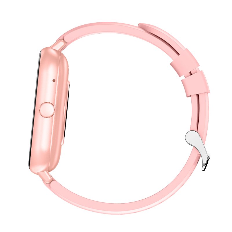 Smartwatch COOL Forest Silicone Rosa (Chamada, Esporte, Sono, Câmera)