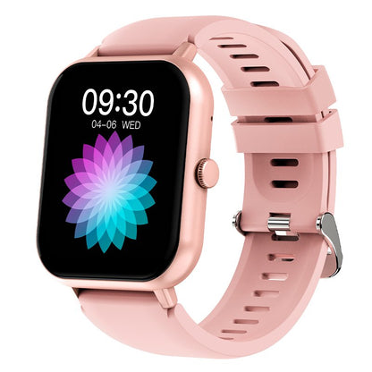 Smartwatch COOL Forest Silicone Rosa (Chamada, Esporte, Sono, Câmera)