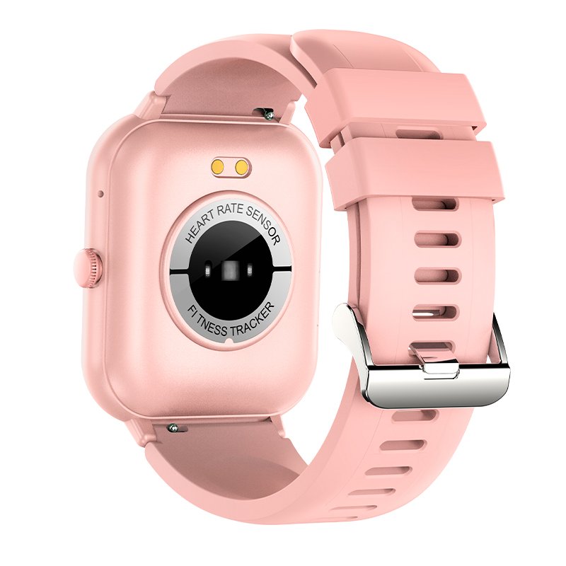 Smartwatch COOL Forest Silicone Rosa (Chamada, Esporte, Sono, Câmera)
