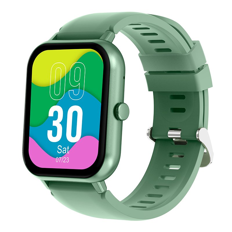 Smartwatch COOL Forest Silicone Verde (Chamadas, Esporte, Sono, Câmera)