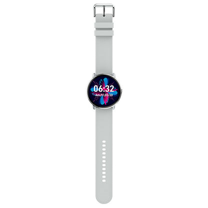 Smartwatch COOL Forever Silicone Cinza (AMOLED, Chamadas, Esporte, Saúde)