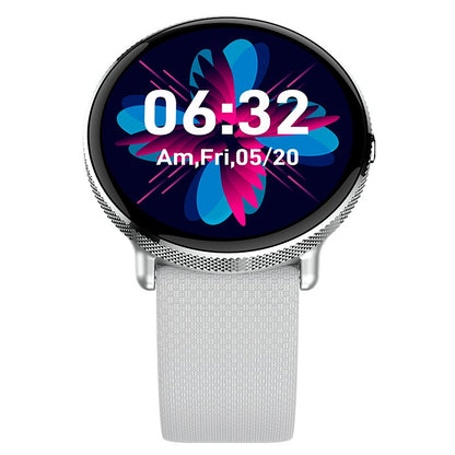 Smartwatch COOL Forever Silicone Cinza (AMOLED, Chamadas, Esporte, Saúde)