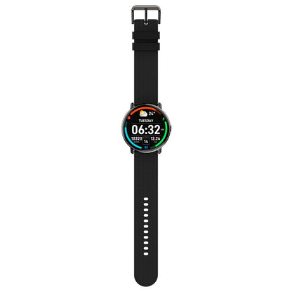 Smartwatch COOL Forever Silicone Preto (AMOLED, Chamadas, Esporte, Saúde)