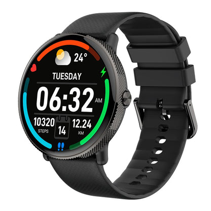 Smartwatch COOL Forever Silicone Preto (AMOLED, Chamadas, Esporte, Saúde)