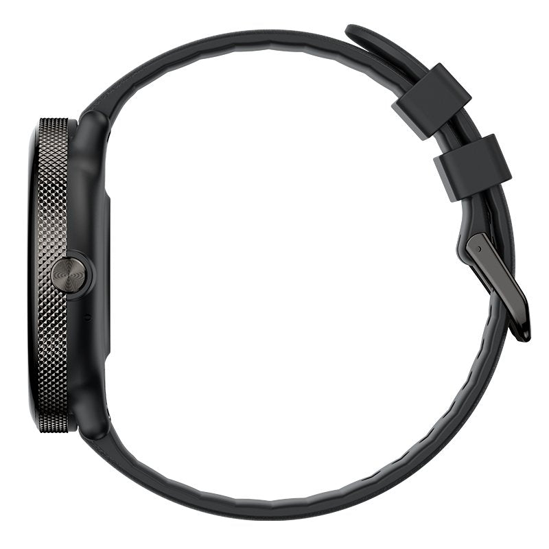 Smartwatch COOL Forever Silicone Preto (AMOLED, Chamadas, Esporte, Saúde)